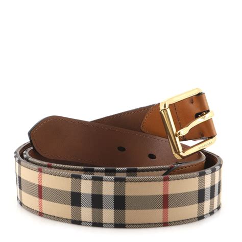 Vintage Burberry Belts 